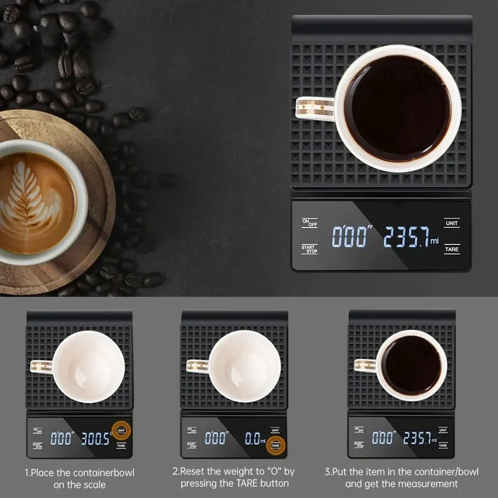 Kitchen Gadgets Smart - Smart Coffee Electronic Scale High Precision