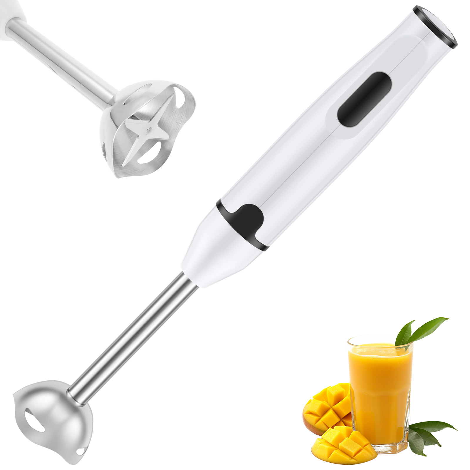 Kitchen Gadgets Blender - Immersion Blender Stainless Steel Household Handheld