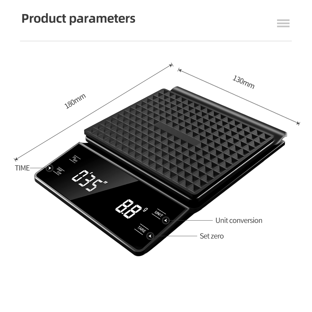 Smart Coffee Electronic Scale  - Kitchen Gadgets Smart ulasan dan harga