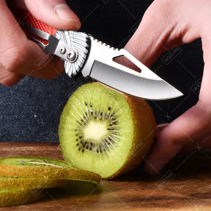 WXCOO Folding Knife Stainless  - Kitchen Gadgets You Need ulasan dan harga