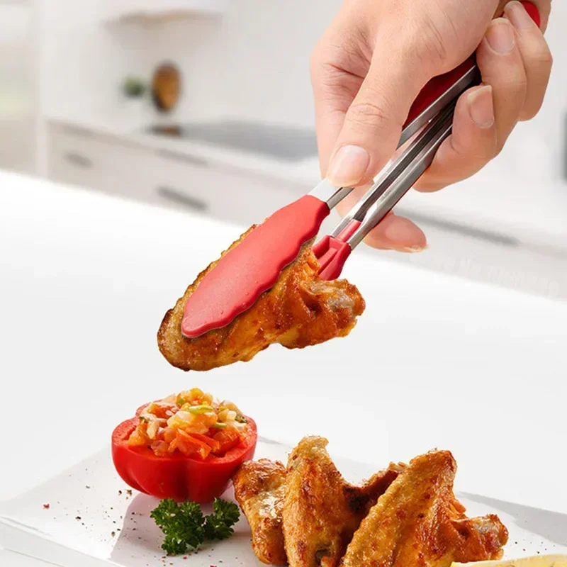 7 Inch Non-Slip Food Tongs Cre - Kitchen Gadgets You Need ulasan dan harga