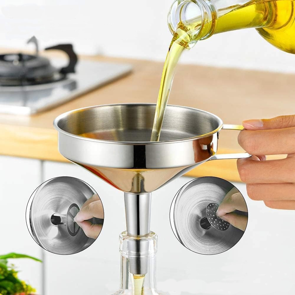 1Pc Stainless Steel Cooking Oi - Kitchen Gadgets You Need ulasan dan harga