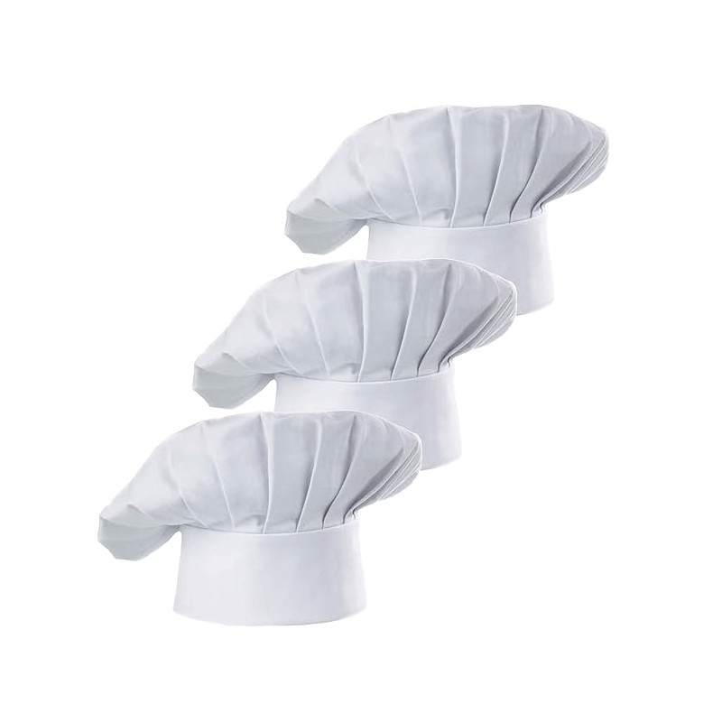 3pcs Chef Hat Adult Adjustable - Kitchen Gadgets You Need ulasan dan harga