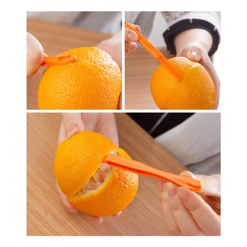 5Pcs Premium Plastic Orange Pe - Kitchen Gadgets Healthy Eating ulasan dan harga