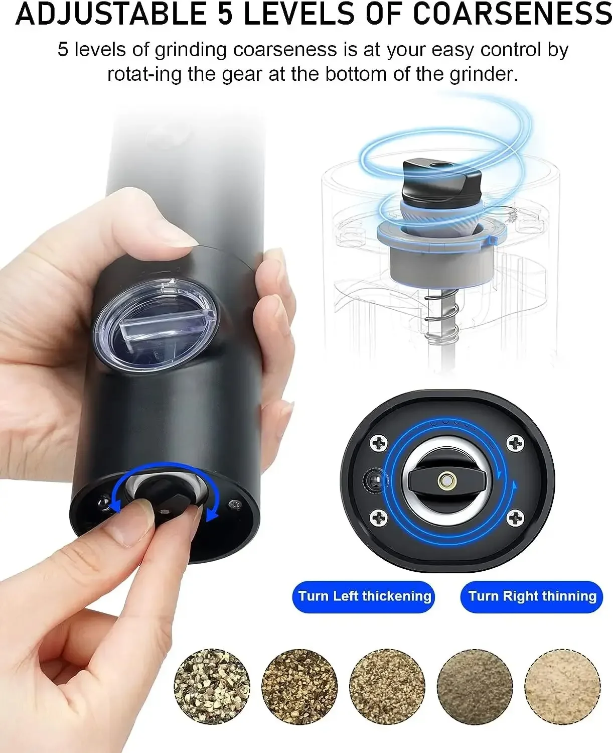 Electric Salt And Pepper Grind - Kitchen Gadgets Smart ulasan dan harga