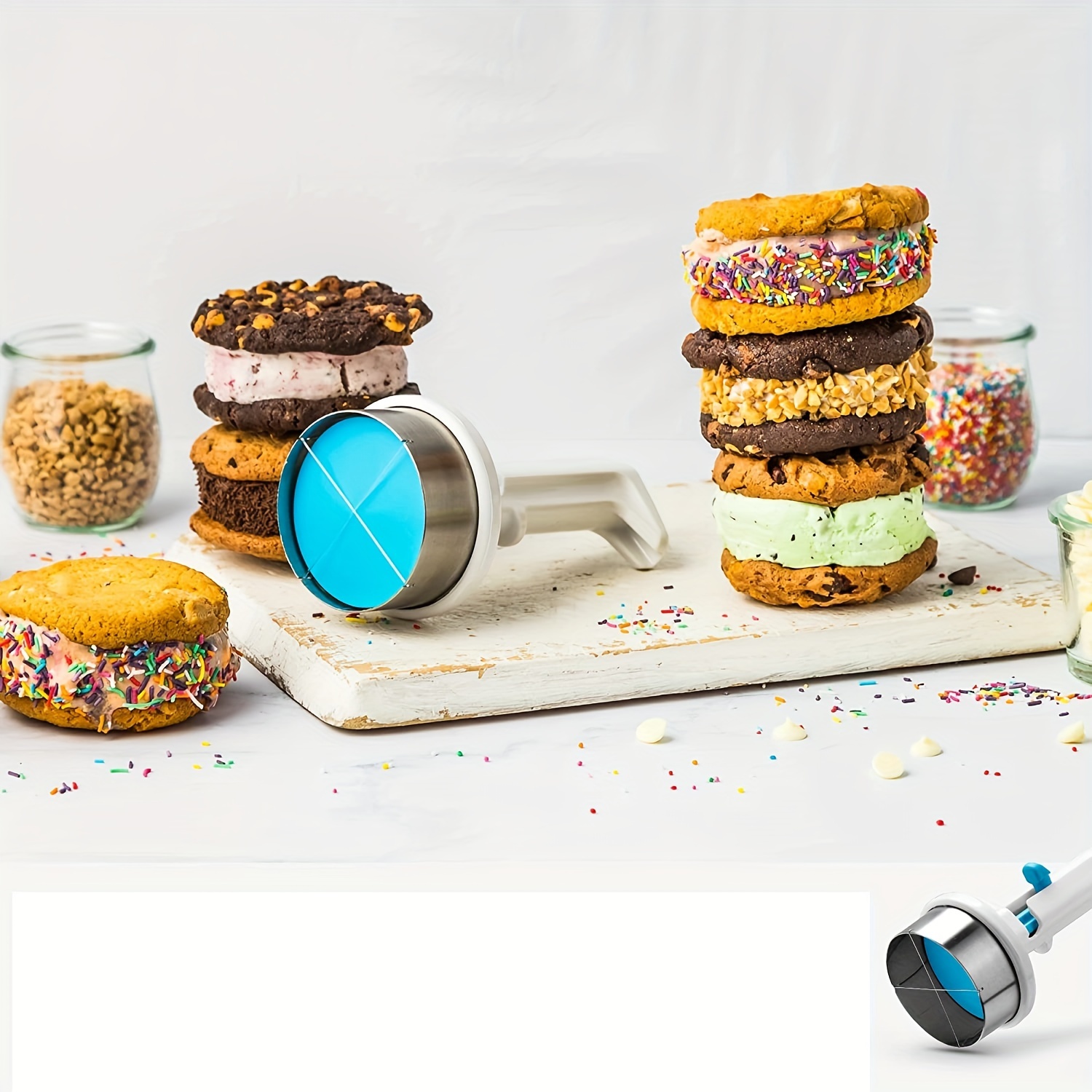 Ergonomic Ice Cream Scoop - Ea - Kitchen Gadgets Essential ulasan dan harga