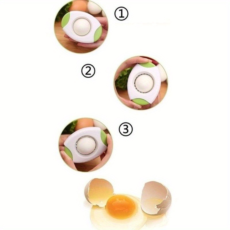 1Pc Separator Egg Opener Shell - Kitchen Gadgets Essential ulasan dan harga