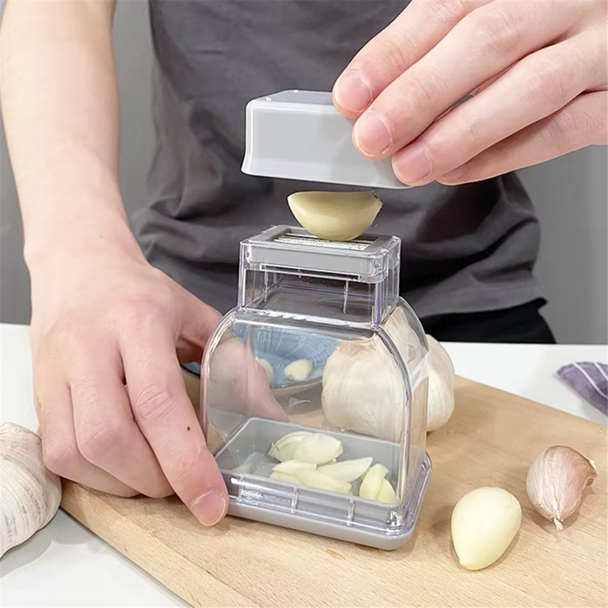 N14R Top Garlic Press and Peel - Kitchen Gadgets Essential ulasan dan harga