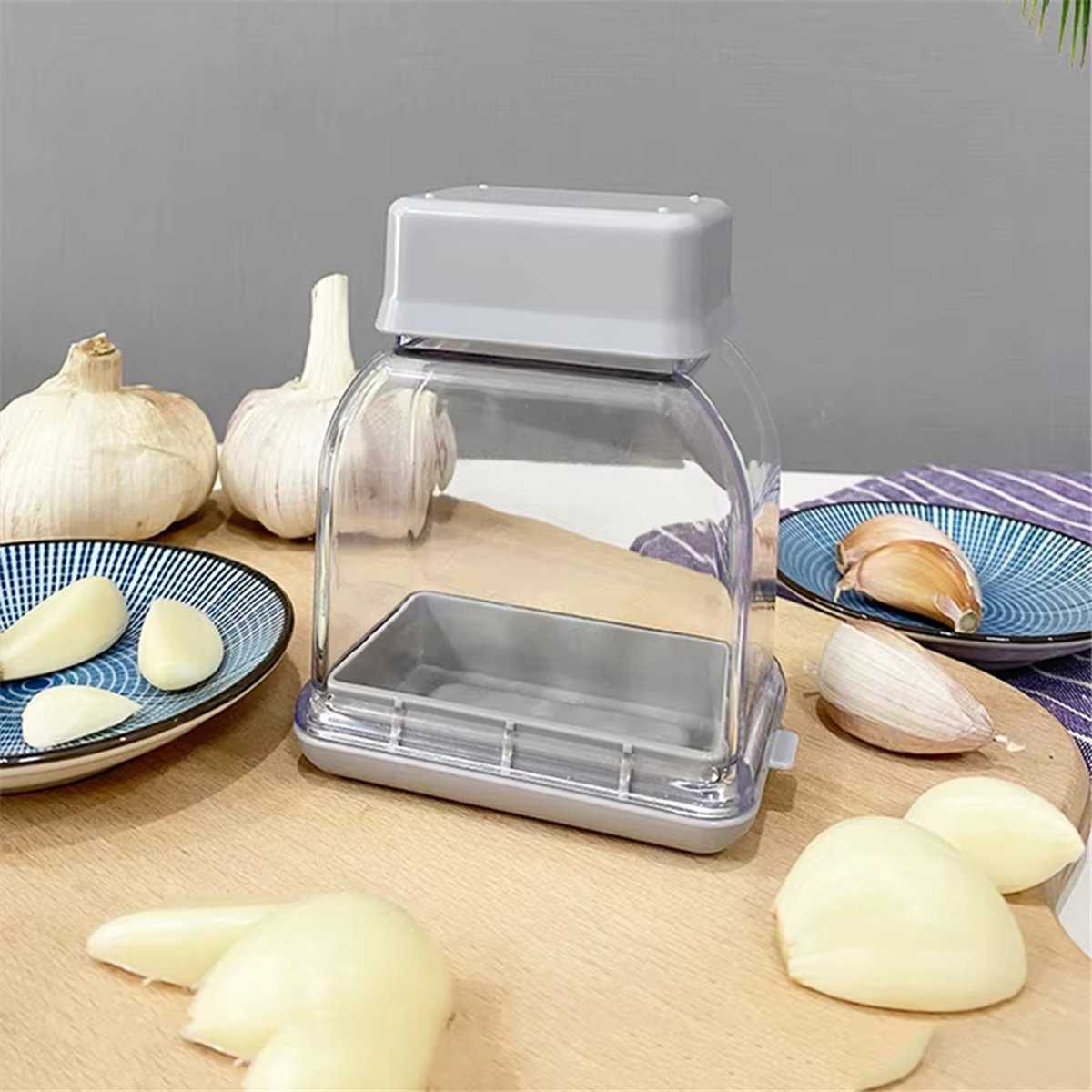 N14R Top Garlic Press and Peel - Kitchen Gadgets Essential ulasan dan harga