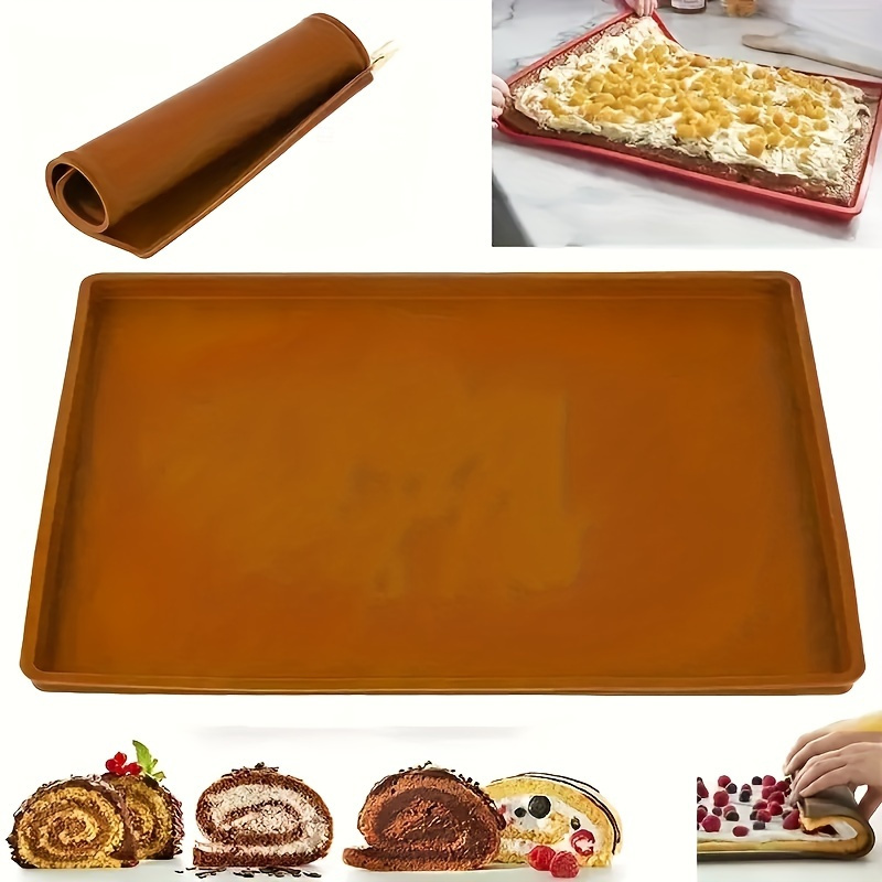 1pc,Swiss Roll Cake Mat 12.2'' - Kitchen Gadgets Essential ulasan dan harga