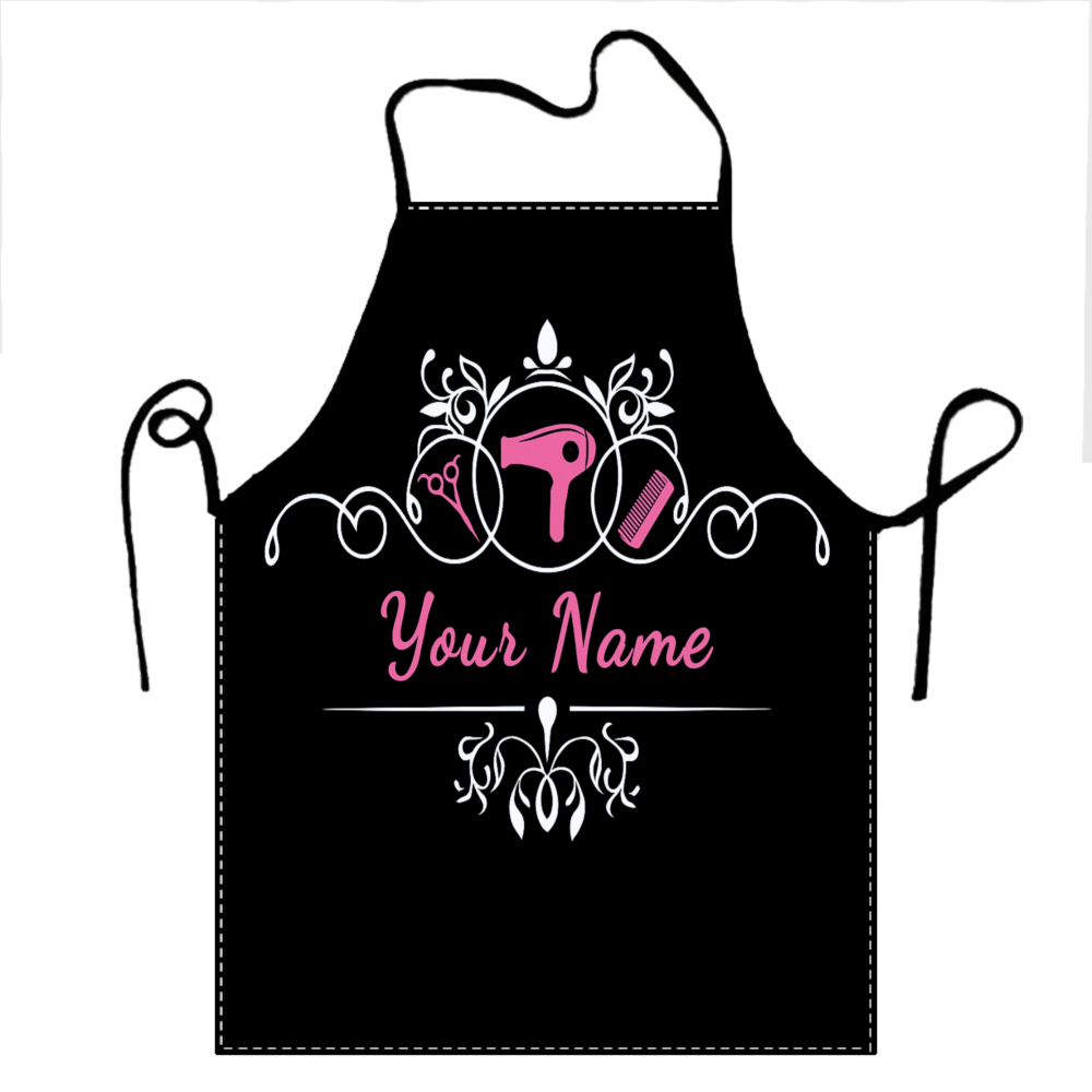 Hair Salon Apron Personalized  - Kitchen Gadgets Name ulasan dan harga