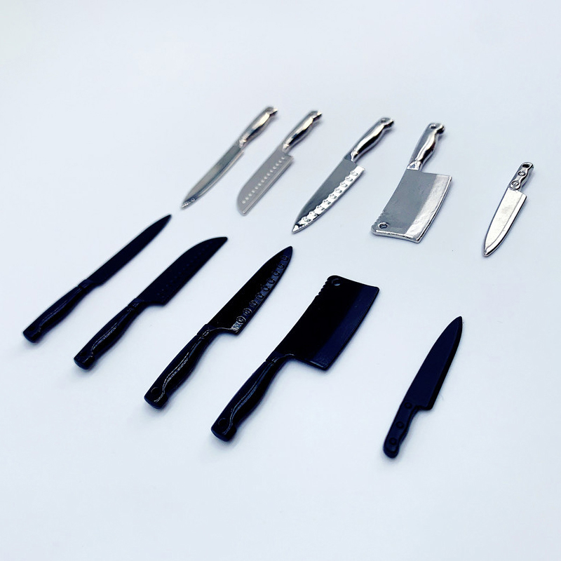 1/12 Dollhouse Mini Knives Mod - Kitchen Gadgets You Need ulasan dan harga