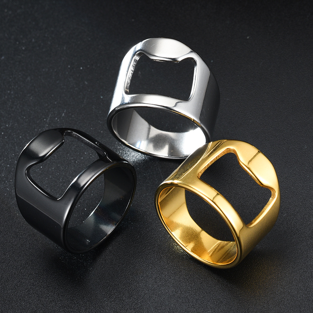 Fashion Men's Bottle Opener Ri - Kitchen Gadgets Name ulasan dan harga