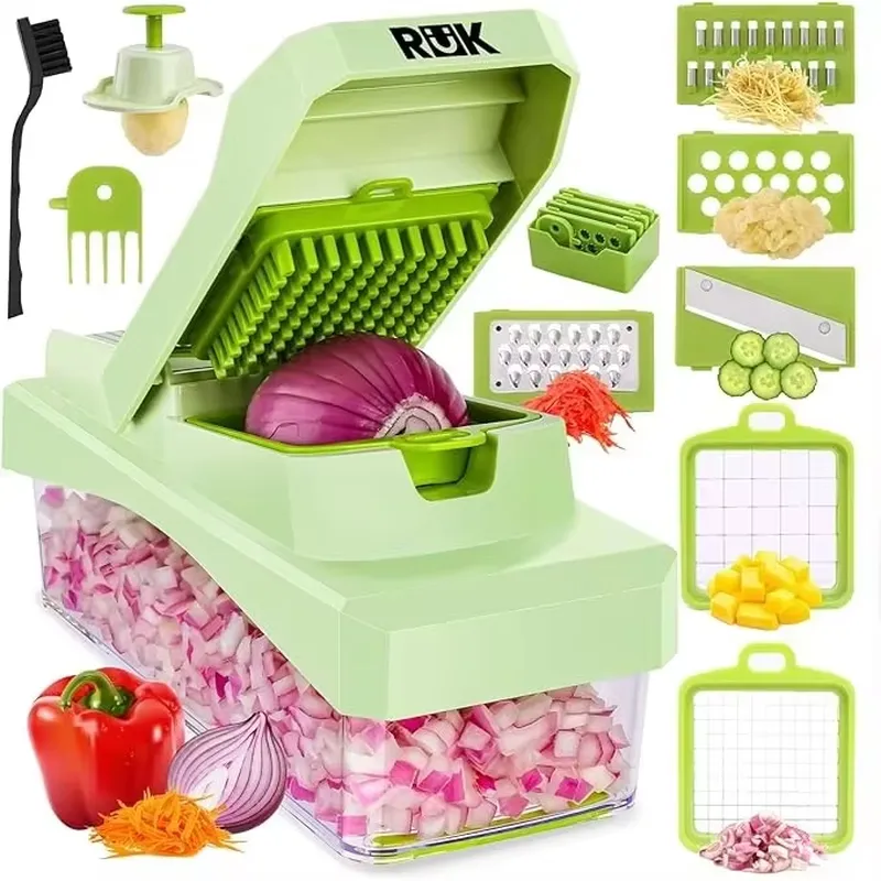 Veggie Chopper with Container, - Kitchen Gadgets Essential ulasan dan harga