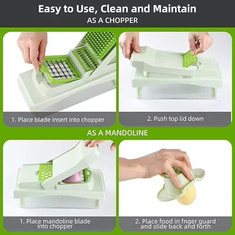 Veggie Chopper with Container, - Kitchen Gadgets Essential ulasan dan harga