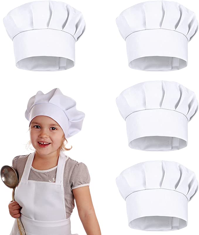 4PCS White Party Cap Hat Costu - Kitchen Gadgets You Need ulasan dan harga